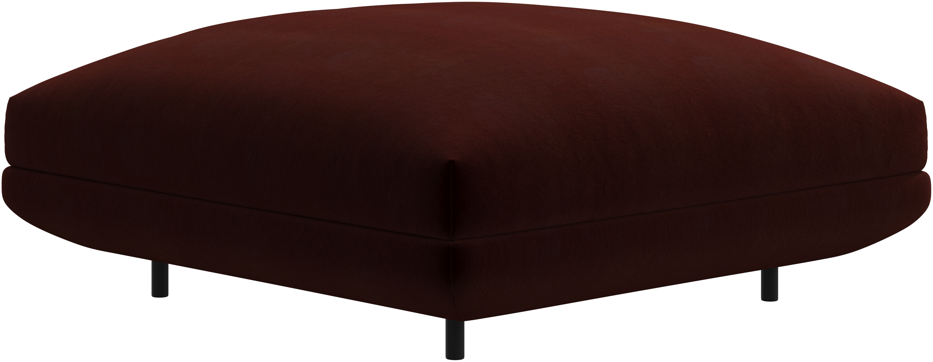 デザイナーアームチェア | フットスツール＆オットマン - レッド